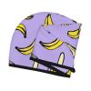 Evealyn Unique Banana Fruit Printed Microfiber Hair Towel Hair Drying Towel with Button Bath Hair Cap for Curly Long Hair Repair Towel Wrap for Women view 3
