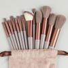 IOCCIOBB 13PCS Soft Makeup Brushes Set Cosmetics Kit Foundation Blush Powder Eyeshadow Blending Make Up Brush Women Beauty Tools (Color : Red) view 1