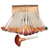 IOCCIOBB Gift Bag of 24pcs Makeup Brush Sets Professional Cosmetics Brushes Eyebrow Powder Foundation Shadows Make Up Tools (Color : 24pcs-Gold) view 1