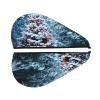 Evealyn Winter Forest Printed Microfiber Hair Towel Hair Drying Towel with Button Bath Hair Cap for Curly Long Hair Repair Towel Wrap for Women view 2