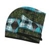 Evealyn Water Drawbridge Printed Microfiber Hair Towel Hair Drying Towel with Button Bath Hair Cap for Curly Long Hair Repair Towel Wrap for Women view 3