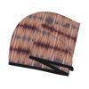 Evealyn Wood Texture Printed Microfiber Hair Towel Hair Drying Towel with Button Bath Hair Cap for Curly Long Hair Repair Towel Wrap for Women view 3