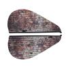Evealyn Vintage Brick Wall Printed Microfiber Hair Towel Hair Drying Towel with Button Bath Hair Cap for Curly Long Hair Repair Towel Wrap for Women view 2