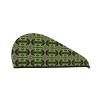 Evealyn Wildlife Ferret Printed Microfiber Hair Towel Hair Drying Towel with Button Bath Hair Cap for Curly Long Hair Repair Towel Wrap for Women view 1