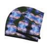 Evealyn Waterfall Landscape Printed Microfiber Hair Towel Hair Drying Towel with Button Bath Hair Cap for Curly Long Hair Repair Towel Wrap for Women view 3