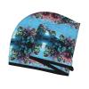 Evealyn Undersea World Printed Microfiber Hair Towel Hair Drying Towel with Button Bath Hair Cap for Curly Long Hair Repair Towel Wrap for Women view 3