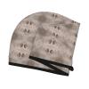 Evealyn Wood Grain Printed Microfiber Hair Towel Hair Drying Towel with Button Bath Hair Cap for Curly Long Hair Repair Towel Wrap for Women view 3