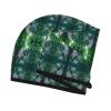 Evealyn Waterfall in A Jungle Printed Microfiber Hair Towel Hair Drying Towel with Button Bath Hair Cap for Curly Long Hair Repair Towel Wrap for Women view 3