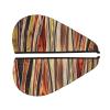 Evealyn Wood Plank Texture Printed Microfiber Hair Towel Hair Drying Towel with Button Bath Hair Cap for Curly Long Hair Repair Towel Wrap for Women view 2