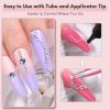 Makartt Nail Rhinestone Glue for Nails, Gel Nail Glue for Rhinestones for Nails Bundle Makartt Nail Stand for Nails Art Display Practice Nail Holder for Painting Nails Stand view 4
