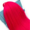 Ai Yuchen Hot Pink Braiding Hair Pre Stretched 30 inch Long Colored Braids Weave Pre Braided Hair for Crochet Braiding Synthetic Knotless Hypoallergenic Yaki Jumbo Box Braids Extensions view 4