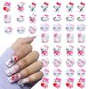 Cute Cat Nail Charms Cartoon Nail Art Charms 3D Kawaii Cat Design Nail Rhinestones Cute Nail Charms for Acrylic Nails Cartoon Flatback Charms Nail Jewelry for DIY Craft Phone Case Decoration view 1