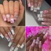 Cute Cat Nail Charms Cartoon Nail Art Charms 3D Kawaii Cat Design Nail Rhinestones Cute Nail Charms for Acrylic Nails Cartoon Flatback Charms Nail Jewelry for DIY Craft Phone Case Decoration view 2