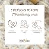 Miraveda by Italwax Tropic Scrub - 500ml / 16.9fl.oz  With exfoliating coconut shell particles  Ideal for the whole body view 3