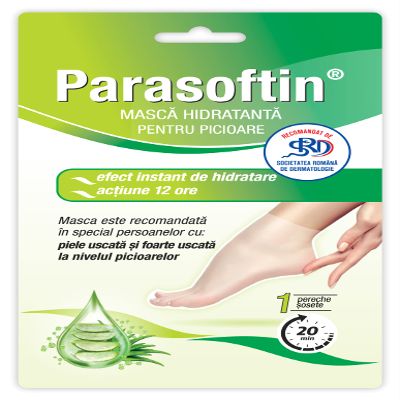 Parasoftin Moisturising Feet Socks for Dry Skin and Heels Zdrovit