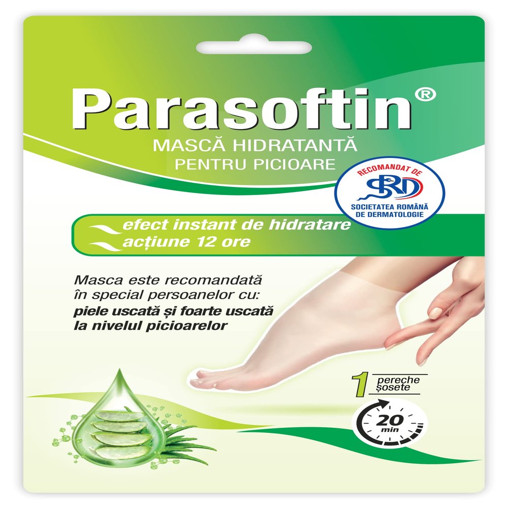 Parasoftin Moisturising Feet Socks for Dry Skin and Heels Zdrovit