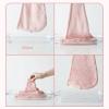 2 Pack Hair Towel Wrap,Universal for Adults and Children Hair Drying Towel with Button Microfiber Hair Towel, Dry Hair Hat, Bath Hair Cap view 3