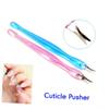 FOMIYES 12pc Manicure Set Cuticle Trimmer Scraper Pusher for Nails Nail Tools Non-slip Handle for Home Use view 2