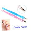 FOMIYES 12pc Manicure Set Cuticle Trimmer Scraper Pusher for Nails Nail Tools Non-slip Handle for Home Use view 3