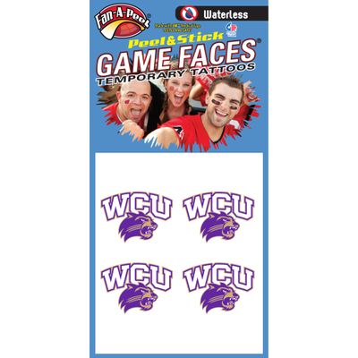 Fan-A-Peel Western Carolina Waterless Temporary Tattoos - Hypoallergenic Peel and Stick Waterproof Temporary Tattoos - Officially Licensed