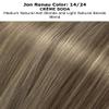 Easihair 12" EasiXtend Color 14/24 Crme Soda- Professional Extensions Hairpieces Human Hair 8 Pieces Clip In Heat Friendly Womens Long Added Volume Bundle MaxWigs Booklet, Comb view 2