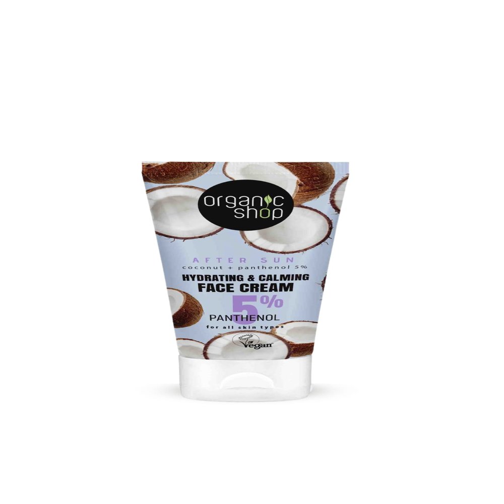 Organic Shop Hydrating & Calming After Sun Face Cream 1.69 fl oz