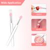 Yoizyfree Reusable Lip Mask Applicators - 6 Pcs Silicone Lip Gloss & Lipstick Brush Set view 2
