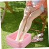 Healeved Foot Bath Tub Soccer Plates Portable Bath Foot Bath Basin Clean Shampoo Inflatable Foot Sink Foot Cleaning Container Cleaning Tool PVC Basin Collapsible Bucket Folding Bucket Bowl view 4