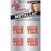 Fan-A-Peel Texas Tech Waterless Temporary Tattoos - Hypoallergenic Peel and Stick Waterproof Temporary Tattoos, Metallic - Officially Licensed view 1
