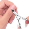 6PCS Cuticle Trimmer with Cuticle Pusher,Cuticle Kit Cuticle Nippers Manicure Set Pedicure Tools Nail Tools Professional Cuticle Cutters for Nails Professional Manicure and Pedicure Set Nail Care Kit view 3