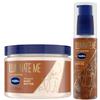 Vaseline Illuminate Me Body Butter & Body Oil - Shimmering Body Bronzer, Hydrating Whipped Organic Shea Butter with 24-Hour Moisture for Melanin-Rich Skin, Radiant Body Glow Oil (2 Piece Set) view 1