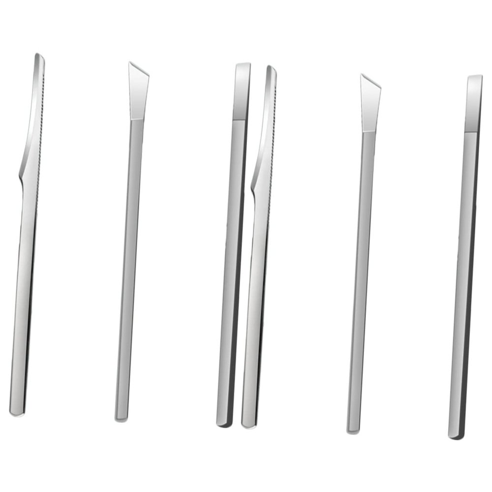 FRCOLOR 6pcs Professional Pedicure Tool Nail Clipper Cuticle Remover Skin Scraper for Feet Hand Toe Nail Trimmer for Friends