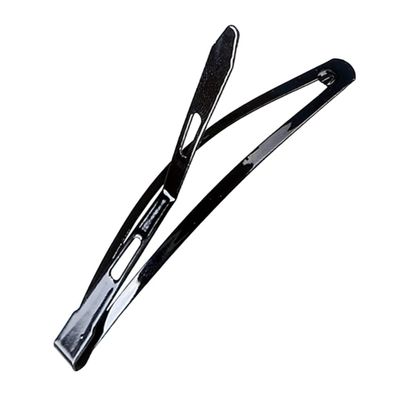 LALAFINA 10pcs Large Hair Clips for Women Non-crease Hair Styling Tool for Bangs Daily Use and Special Occasions Black Duckbill Hairpins