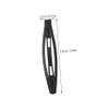LALAFINA 10pcs Large Hair Clips for Women Non-crease Hair Styling Tool for Bangs Daily Use and Special Occasions Black Duckbill Hairpins view 2
