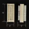 Konex Non-Slip Wooden Two-sided Hand and Nail Brush - Stiff Bristle Fingernail Brushes for Cleaning Under Nails - Heavy Duty Fingernail Brush for Manicure and Automotive Use - 2 Pack view 2