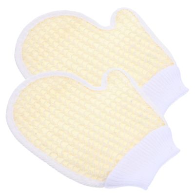 FRCOLOR 2pcs Bath Gloves Bathroom Spa Gloves Microfiber Cleaning Korean Bath Mitt Microfiber Body Towels Spa Towels for Body Cleaning s Body Scrubbers