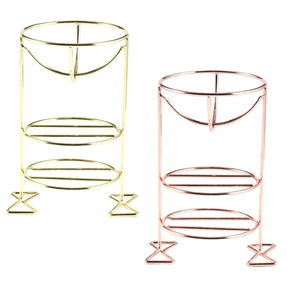 ADOCARN 2Pcs Makeup Sponge Holder Makeup Sponge Drying Stand Puff Display Stand Cosmetic Sponge Organizer Puff Storage Rack Beauty Sponge Drying Stand for Vanity