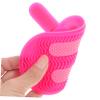 FOMIYES Brush Cleaning Pad Set 2 Pack Silicone Brush Washing Mat Suction Cup Sturdy for Home Salon Use view 4
