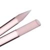 BONA FIDE BEAUTY Glass Cuticle Pusher, 1-Pieces Pink Gentle Czech Manicure Stick for Cuticle Remover, Long-Lasting Double-Sided Reusable Glass Stick view 1