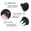16 Inch Springy Afro Twist Hair 8 Packs Marley Twist Braiding Hair Pre-fluffed Spring Twist Hair Kinky Hair Afro Twist Hair Marley Hair for Faux Locs (16 Inch (Pack of 8), 1B# Marley Twist) view 3