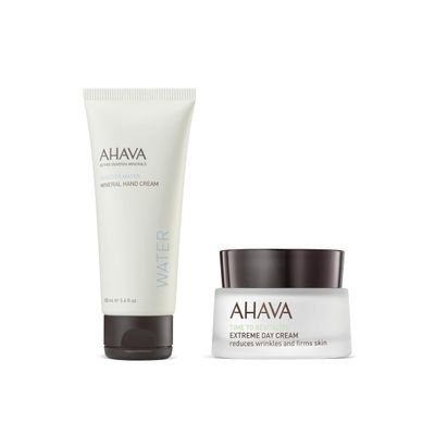 AHAVA Mineral Hand Cream and Extreme Day Cream Set
