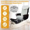 BF-004 Pipeless Magnetic Jet Head Motor for Pedicure Spa Chair Part, Pedicure Jet (4 Pin) Compatible with LURACO Spa Chair Including Propeller and Cover (2 PCS) view 4