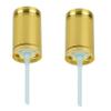 2 Pcs Foundation Pump Fit for Double Wear MakeUp Foundation Bottles Control Cosmetic Liquid Quantity Instead of Wasting (Gold) view 1