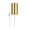 2 Pcs Foundation Pump Fit for Double Wear MakeUp Foundation Bottles Control Cosmetic Liquid Quantity Instead of Wasting (Gold) view 2