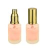 2 Pcs Foundation Pump Fit for Double Wear MakeUp Foundation Bottles Control Cosmetic Liquid Quantity Instead of Wasting (Gold) view 3