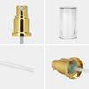 2 Pcs Foundation Pump Fit Double Wear MakeUp Foundation Bottles Control Cosmetic Liquid Quantity Instead of Wasting (Transparent) view 3