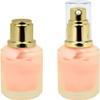 2 Pcs Foundation Pump Fit Double Wear MakeUp Foundation Bottles Control Cosmetic Liquid Quantity Instead of Wasting (Transparent) view 4