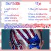 Laza Independence Day Body Glitter, 2 Jars Olympic Red Blue White Chunky Sequins with Glue Women 4th of July Face Paint Festival Rave Outfit Hair Accessories Party Costumes-Independence Parade view 4