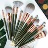 RomildaYuan Makeup Brush 14pcs Brush Set Large Loose Powder Brush Beauty Tools Beauty Eye Shadow Brush Soft Hair Makeup Artist view 3