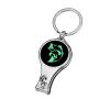 Bass Fishing Fingernail Clipper Metal Fingernail Cutters Portable Nail Clipper with Nail File view 1